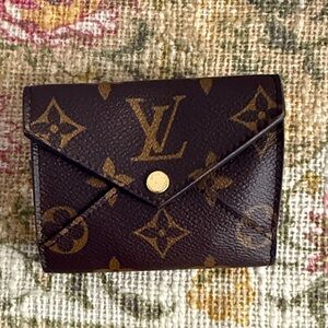 Louis Vuitton Dark Brown Monogram Wallet